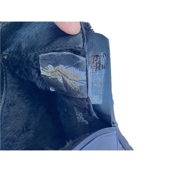 Josef Seibel Leather Ankle Boots Black Women 36 (5 1/2 US) - Picture 11 of 14